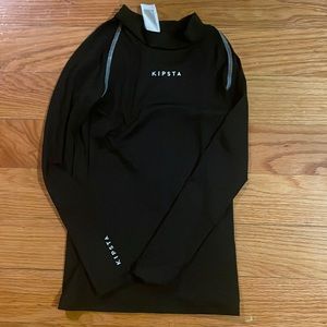 Kipsta complession shirt boys black